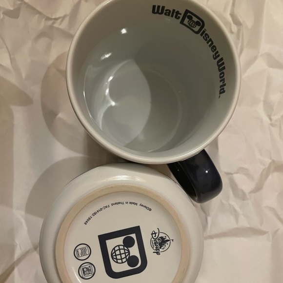 2019 Walt Disney World mugs w/ Mickey, Minnie, Donald, Daisy, Pluto, Chip & Dale - Picture 2 of 2